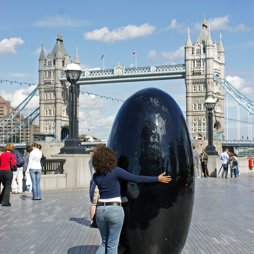 Street Art at London Tower Bridge photography by Remo Kurka